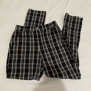 Hollister Plaid Pants